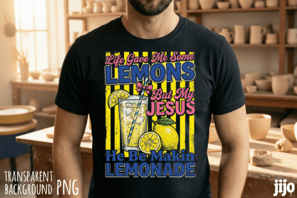 Jesus Lemonade Lemons Christian PNG