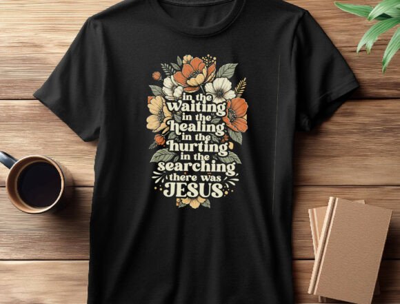 There Was Jesus PNG: Retro Christian T-Shirt Designs
